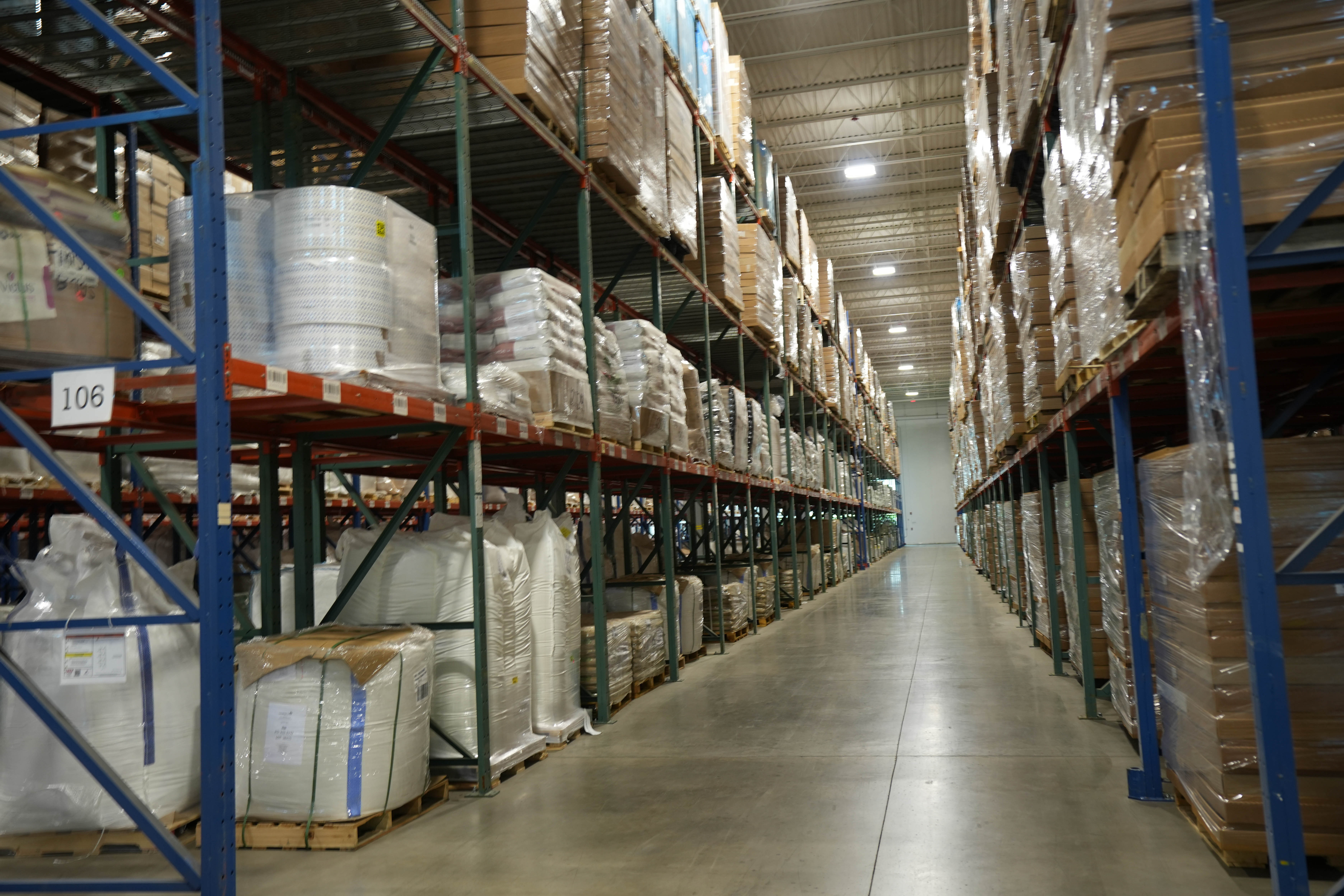 Warehouse interior—Grinnell